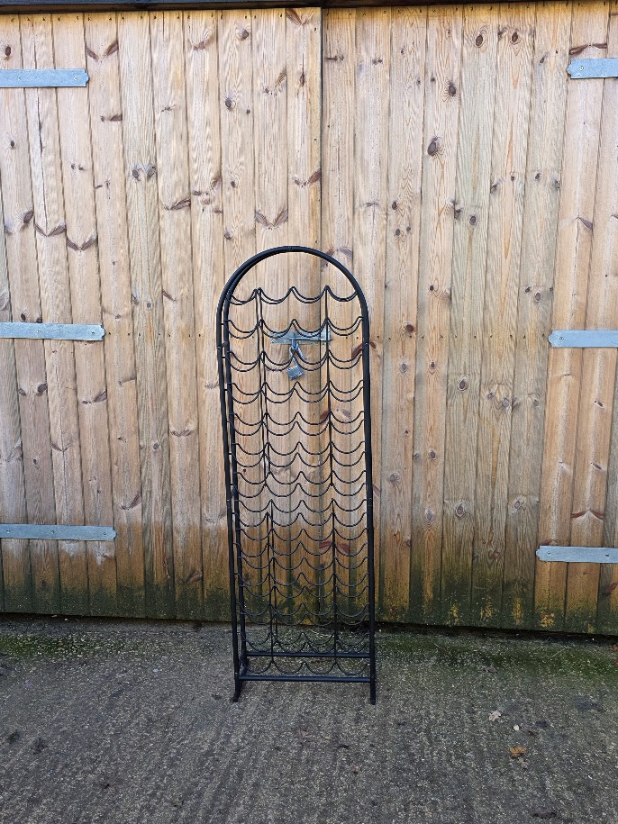 Tall wine rack