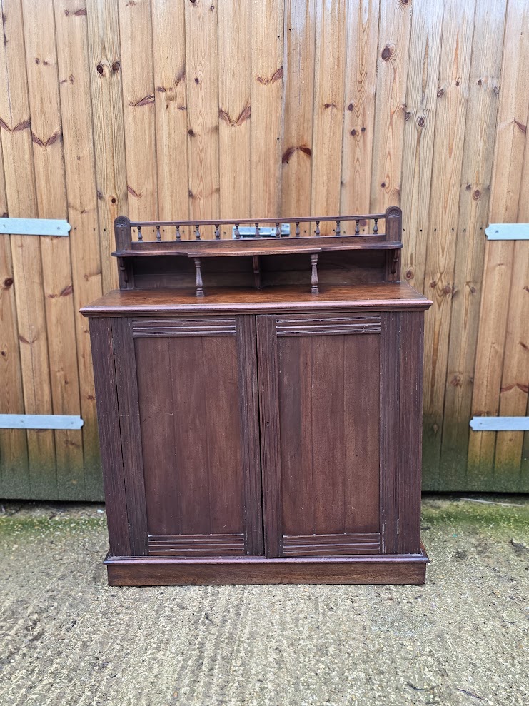 Antique mahogany chiffonier