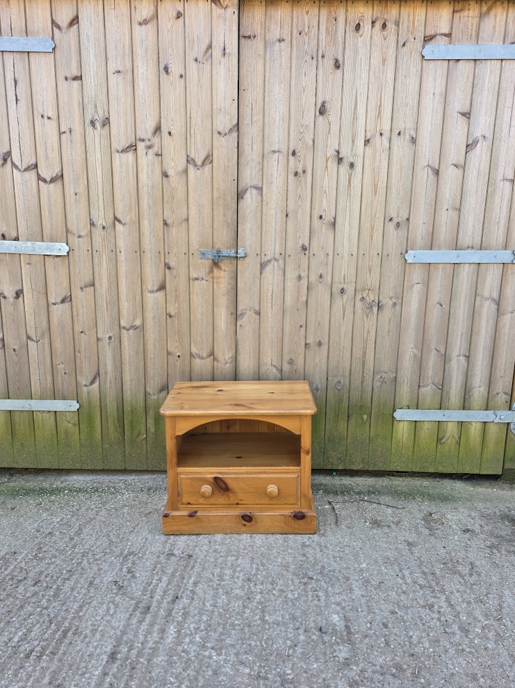 Solid pine t.v unit