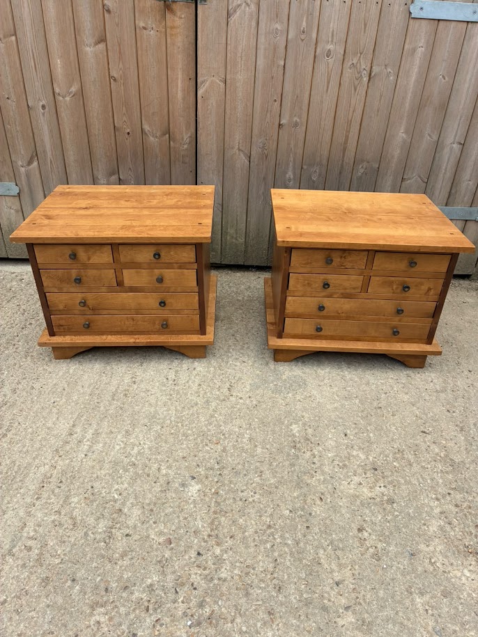 Laura Ashley Garrat 6 drawer side tables